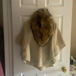 Michael Kors sweater with fur